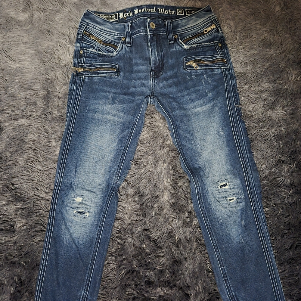 Rock Revival Motto Jeans